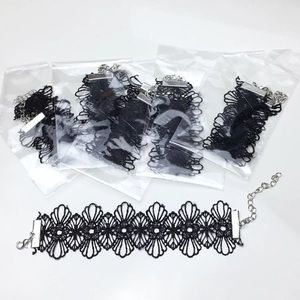6 Piece Lace Flower Bracelets